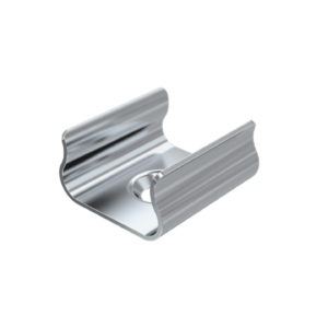 X metal mounting clip