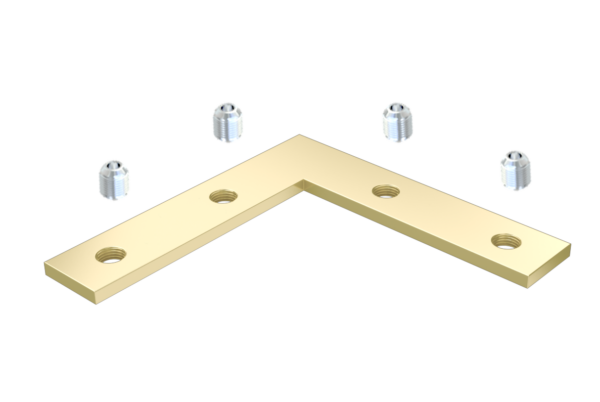 angular connector 90 degree